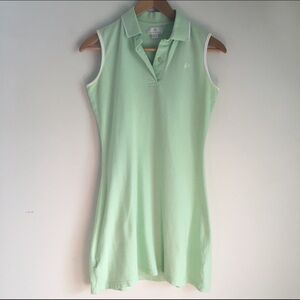 Fred Perry Mint Green Mini Dress